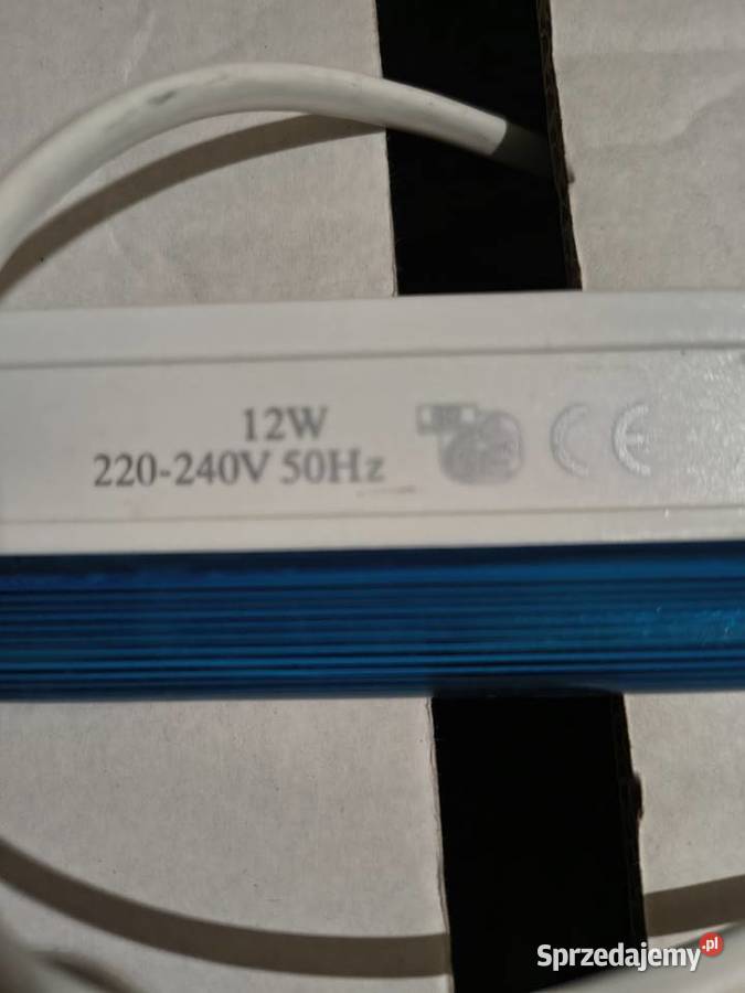 Lampa liniowa LED niebieska podszafkowa 12W 230V Łódź