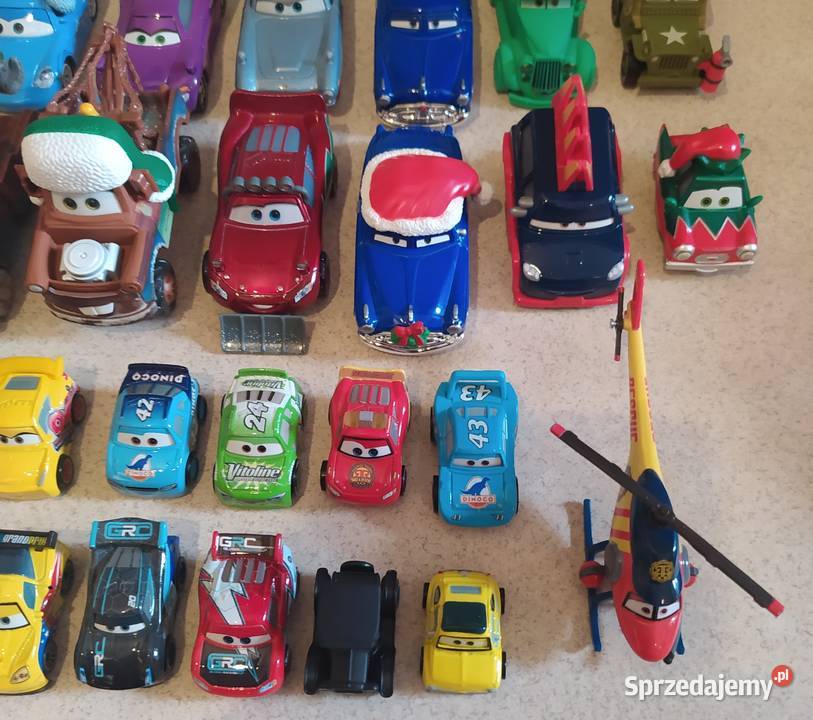 Disney Pixar Cars Auta 59 sztuk Gdańsk sprzedam