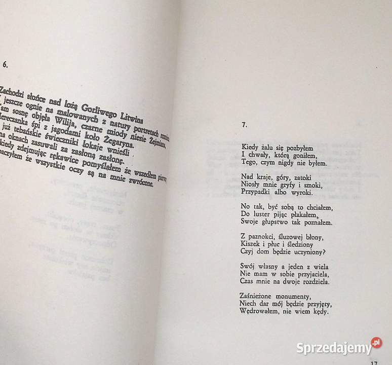 L Miłosz Miasto bez imienia Poezje Proza i poezja
