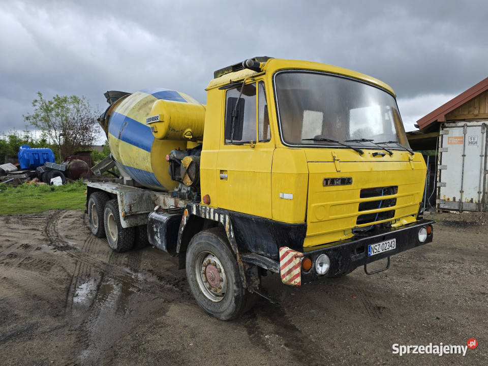 Betonomieszarka TATRA 6x6 6 m3 betoniarka warmińsko-mazurskie Korpele