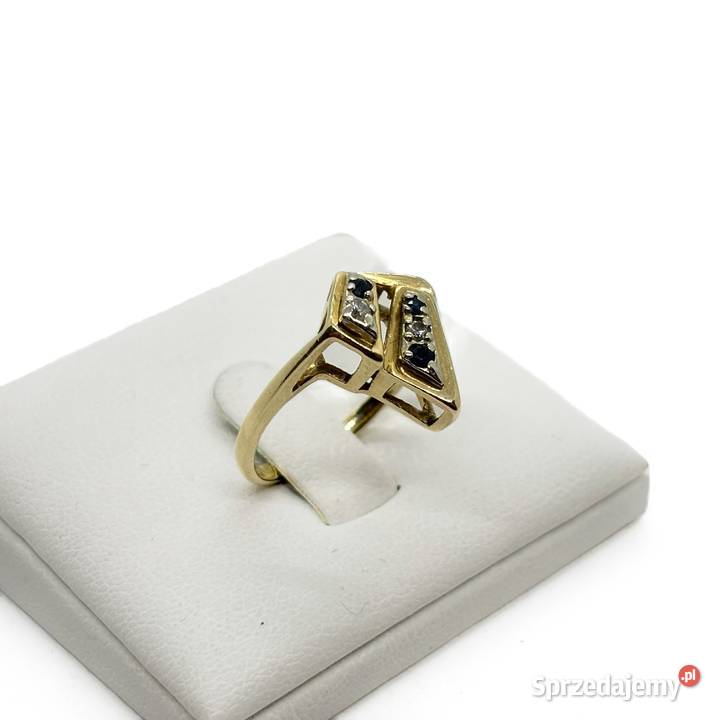 Złoty Pierścionek Próby 585 303g Rozmiar 10 złoto Elbląg