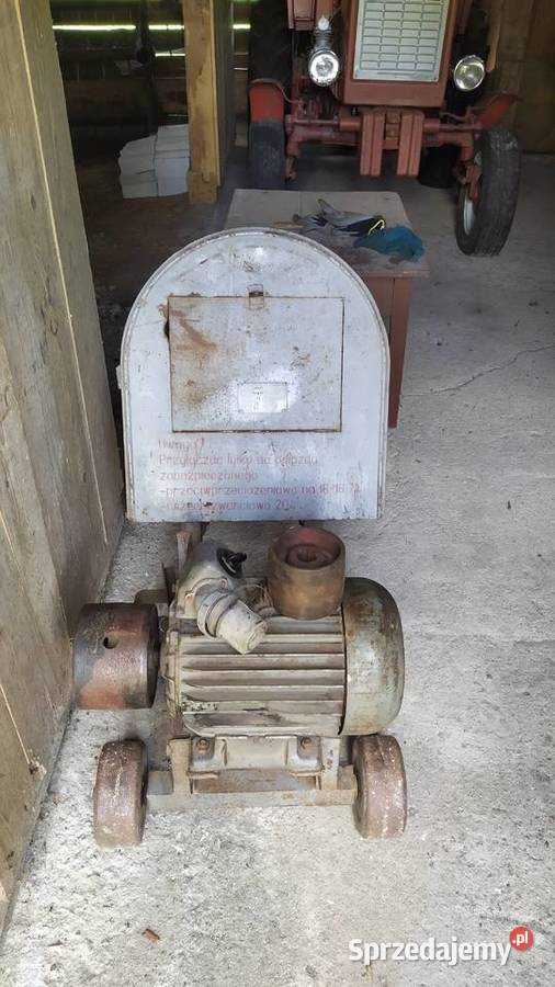 Silnik elektryczny 75 KW z podwoziem dwa koła Lipowiec