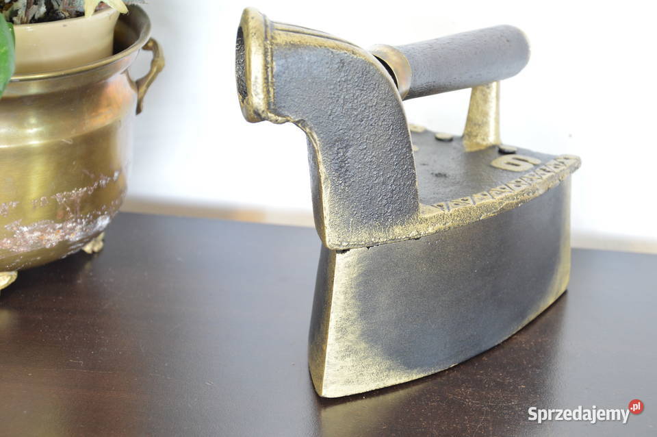 ŻELAZKO wyjątkowe żeliwne przedwojenne