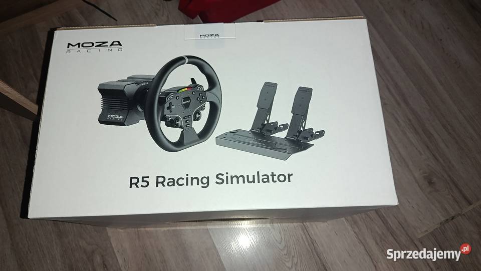 Zestaw kierownica Moza r5 osobowe Stawce