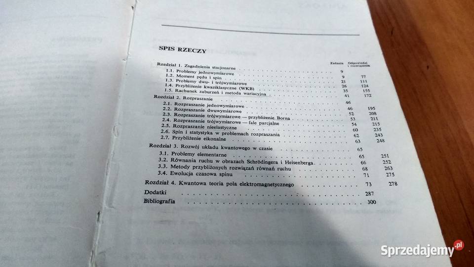 Zbiór zadań z mechaniki kwantowej Brojan fizyka