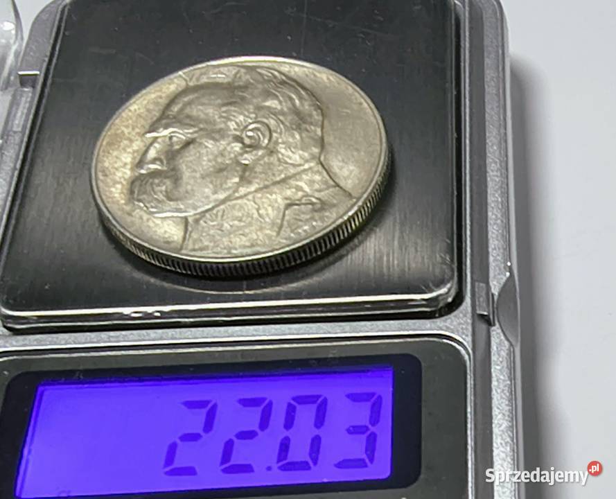 Srebrna duża moneta 10 złotych z 1937 roku Numizmatyka podkarpackie Rzeszów