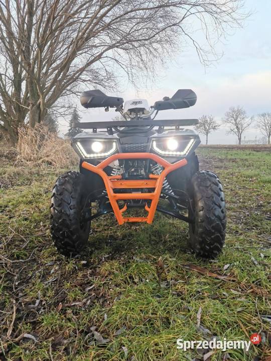 Duży Quad 200 ledy koła 10 stan wielkopolskie Rawicz