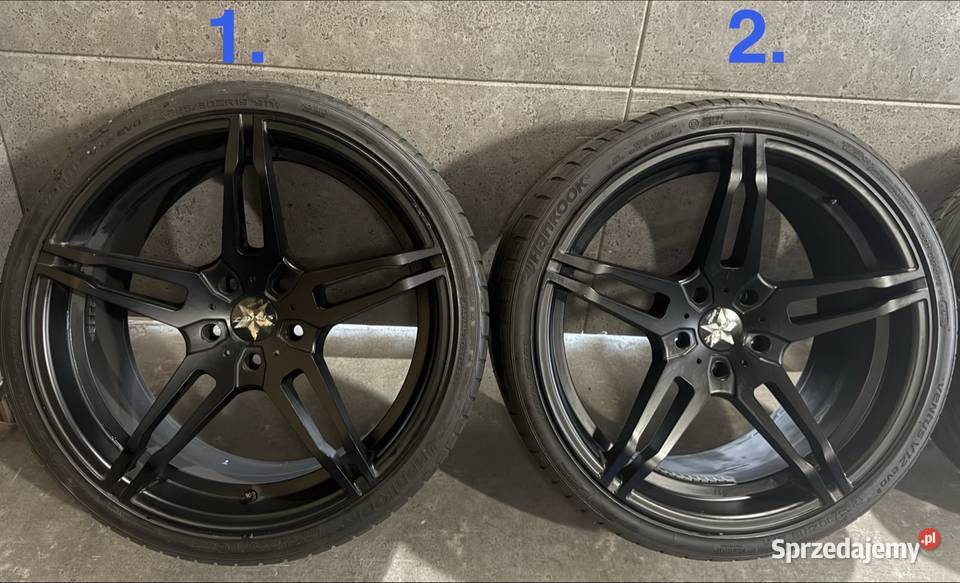 19 dwie szerokości Mercedes Audi VW 5x112 85J Lubasz