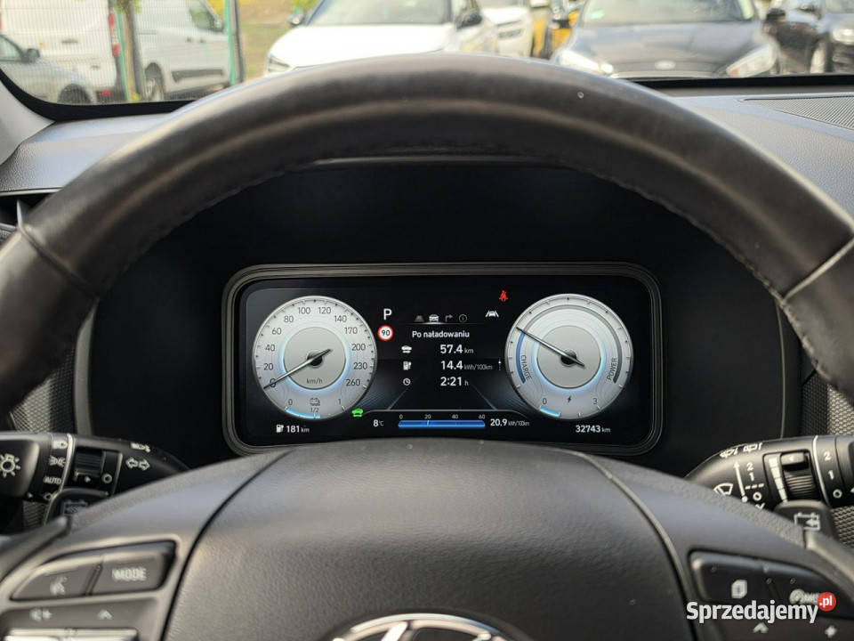 Hyundai Kona Electric 39kWh Premium Iwłaściciel automatyczna Skępe