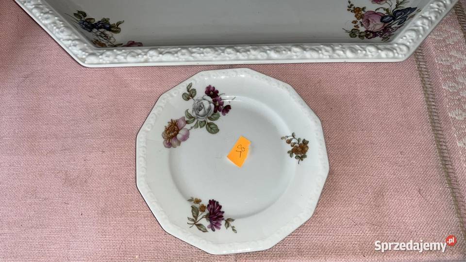 Talerzyk deserowy Rosenthal Maria Jesień Selb Porcelana i szkło Gdańsk