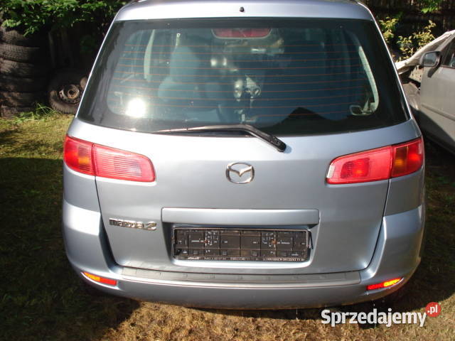 mazda 2 kompletny przód zderzak maska lampa Myszków