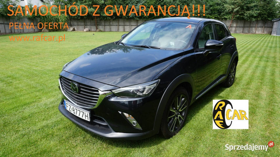 Mazda CX3 Polski salon Automat Gwarancja 150KM CX-3 Zielona Góra
