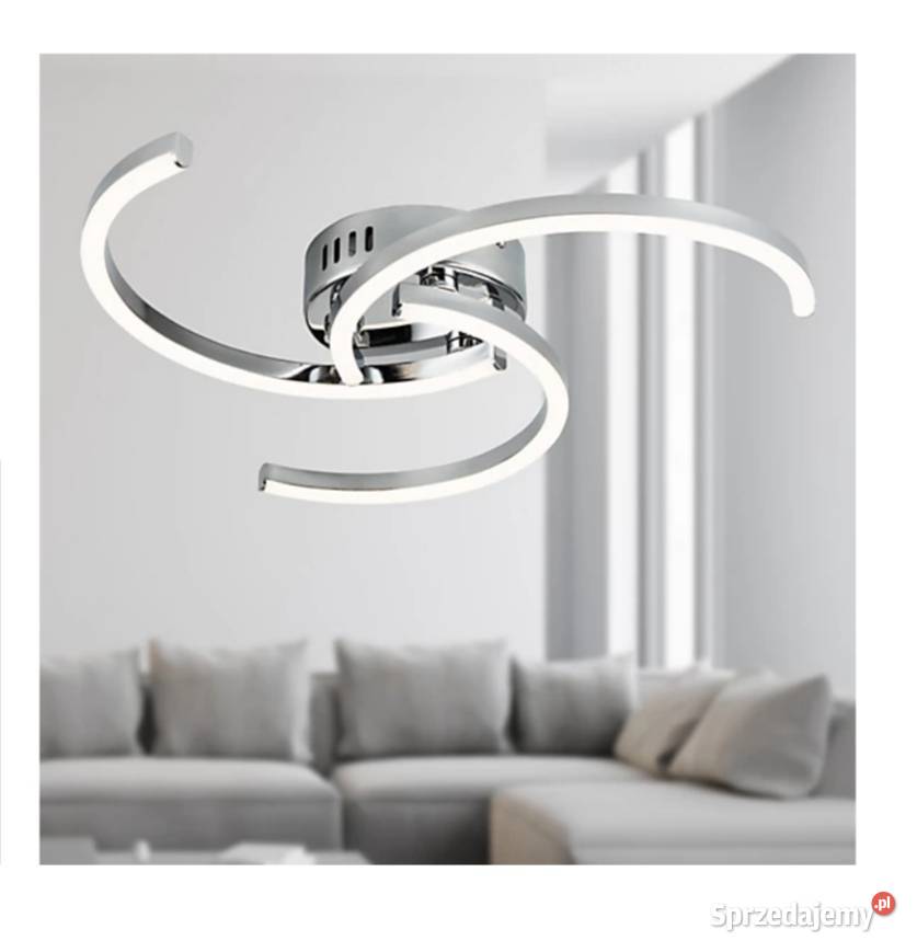 Lampa sufitowa LED First Choice Curve LED Chrome Brzesko sprzedam