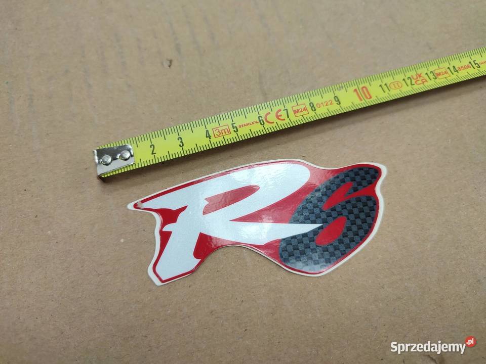NAKLEJKA R6 NA CZACHĘ YAMAHA YZFR6 2000 sprzedam