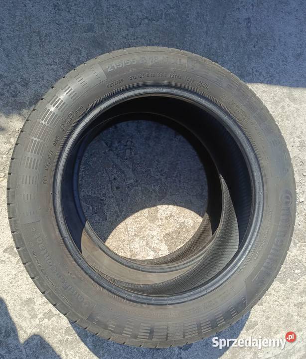 opony Continental ContiEcoContact 5 21555 R18 99 Siemianowice Śląskie sprzedam
