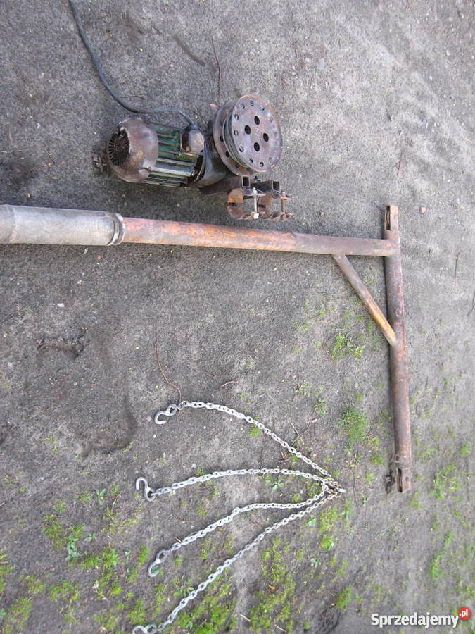 Wciągarka dźwig budowlany żuraw300 Elektryczne Wrocław sprzedam