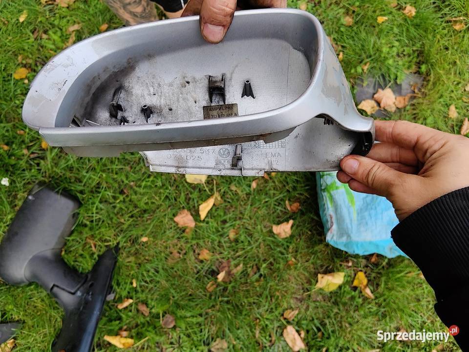 Lewa obudowa lusterka Touran l srebrna manualna Orzesze sprzedam