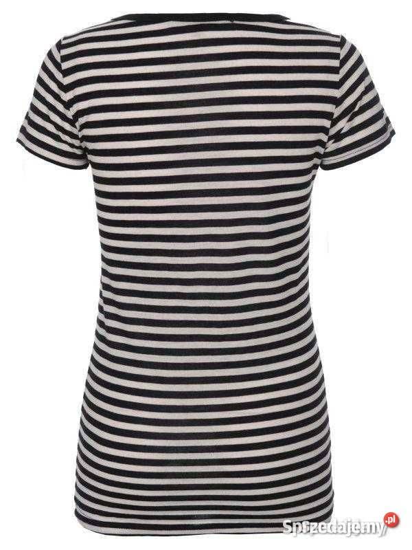 tshirt w paski Top Secret