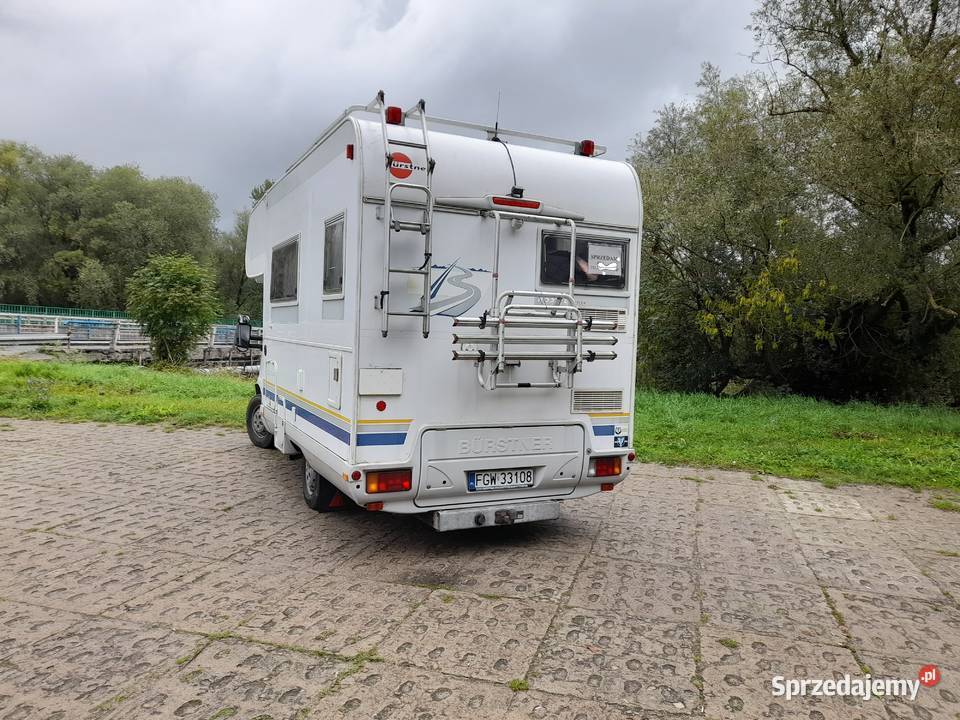 Fiat Ducato kamper wersja zimowa Burstner Gorzów Wielkopolski