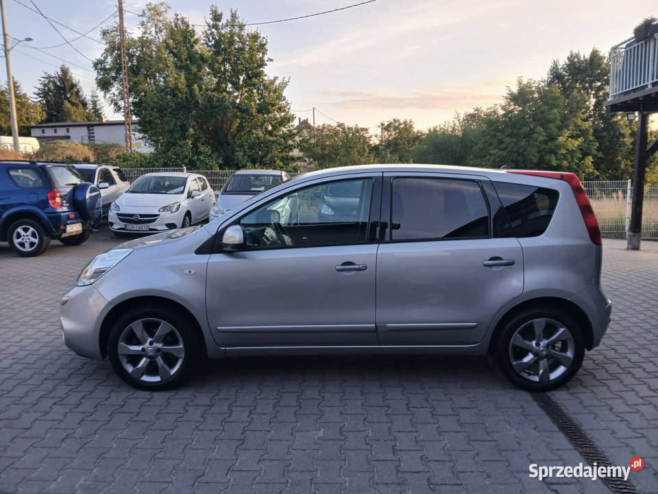 Nissan Note 16i klima navi alufelgi czujniki zachodniopomorskie Gryfino sprzedam