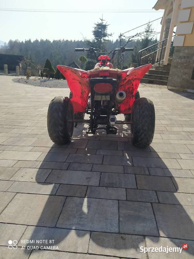 Quad router XL 110 czerwony małopolskie Wojnarowa