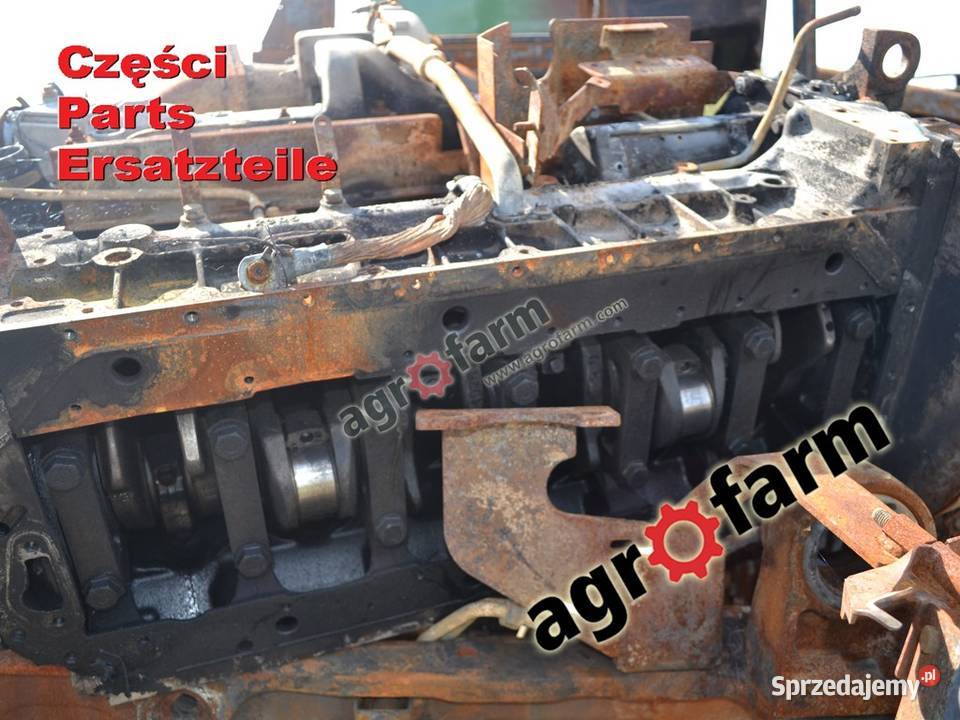 Fendt 718 części skrzynia biegów most przedni Byków