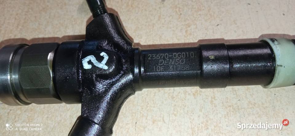 Wtryskiwacze 236700G010 20 D4D Toyota Avensis II Oleszyce