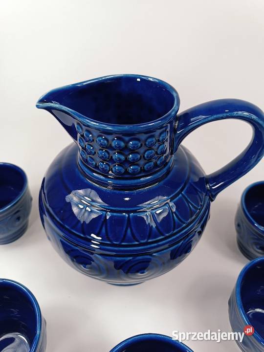 Ceramiczny zestaw do napojów vintage Zielona Góra