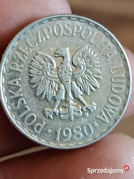 Sprzedam monete 1 zloty 1980 r Chełm