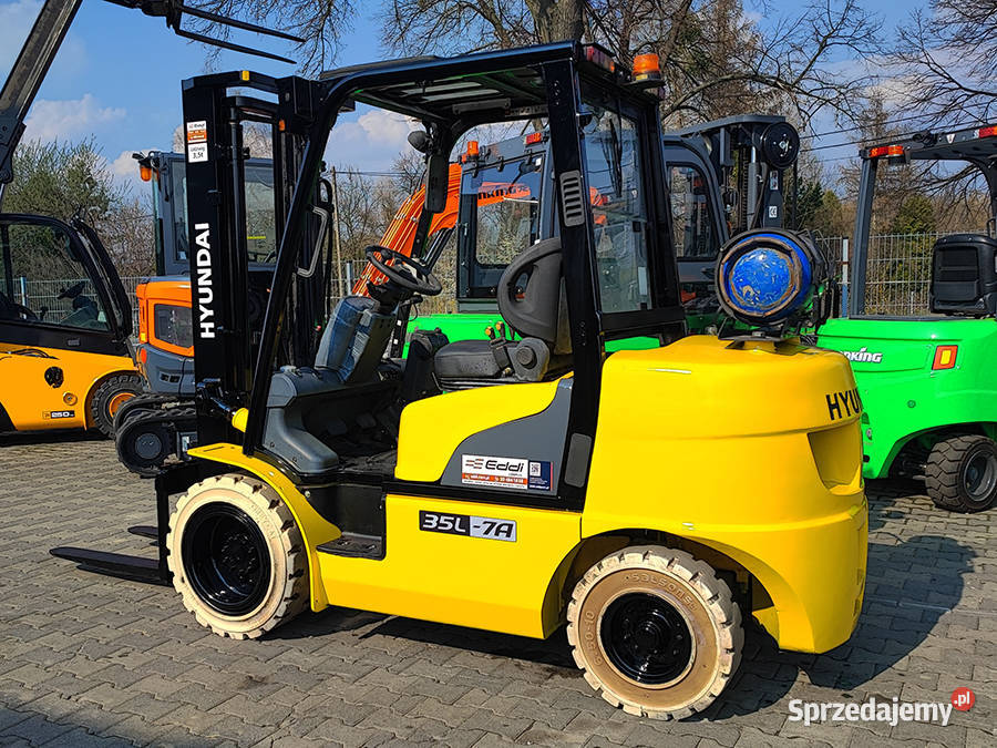 wózek widłowy Hyundai 35L7A duplex hilo 33 m LPG małopolskie Kęty