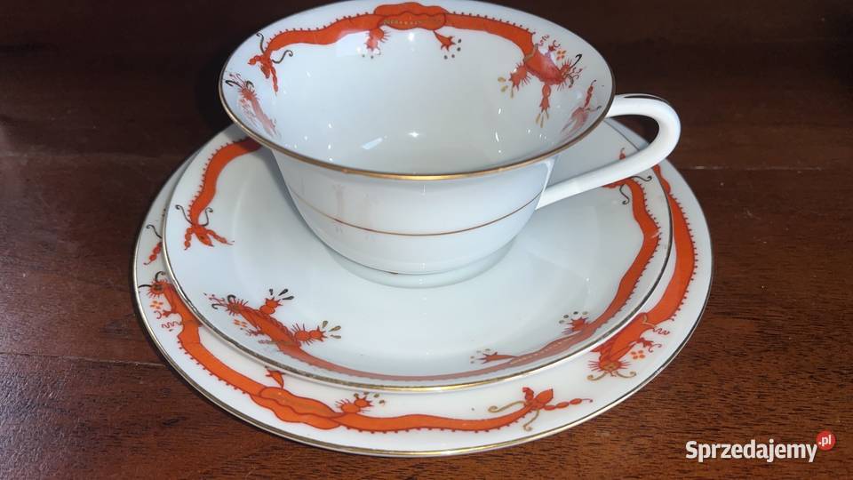 Filizanka Royal Epiag. Czechoslovakia.  Biała porcelana ze s