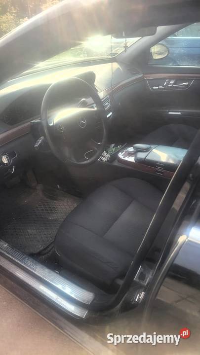 Mercedes S320 CDI Automat czarny metalik automatyczna Klasa S Brzeg