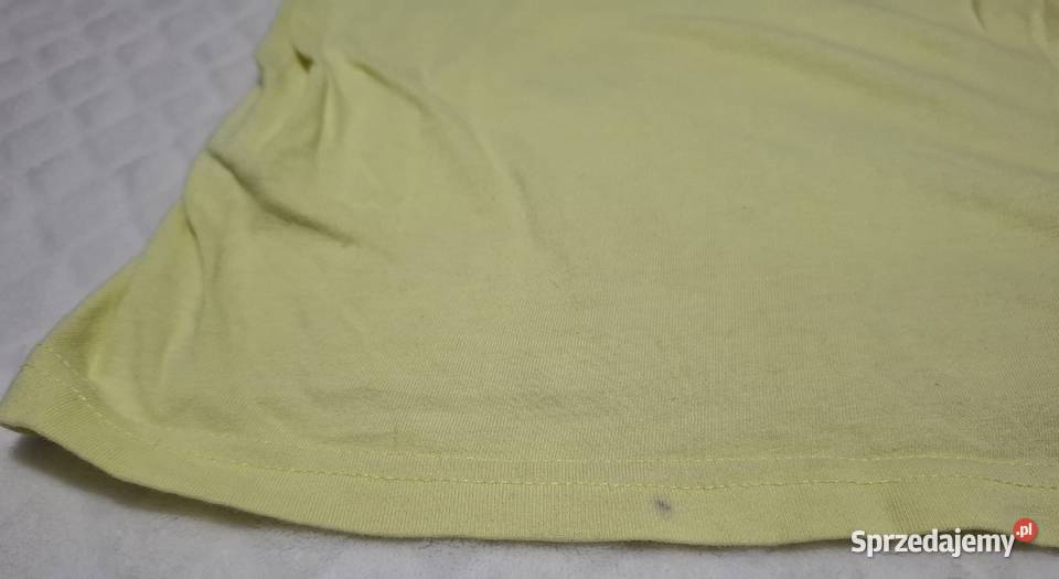 Koszulka krótki rękaw Tshirt żółta krokodyl Boys Czeladź