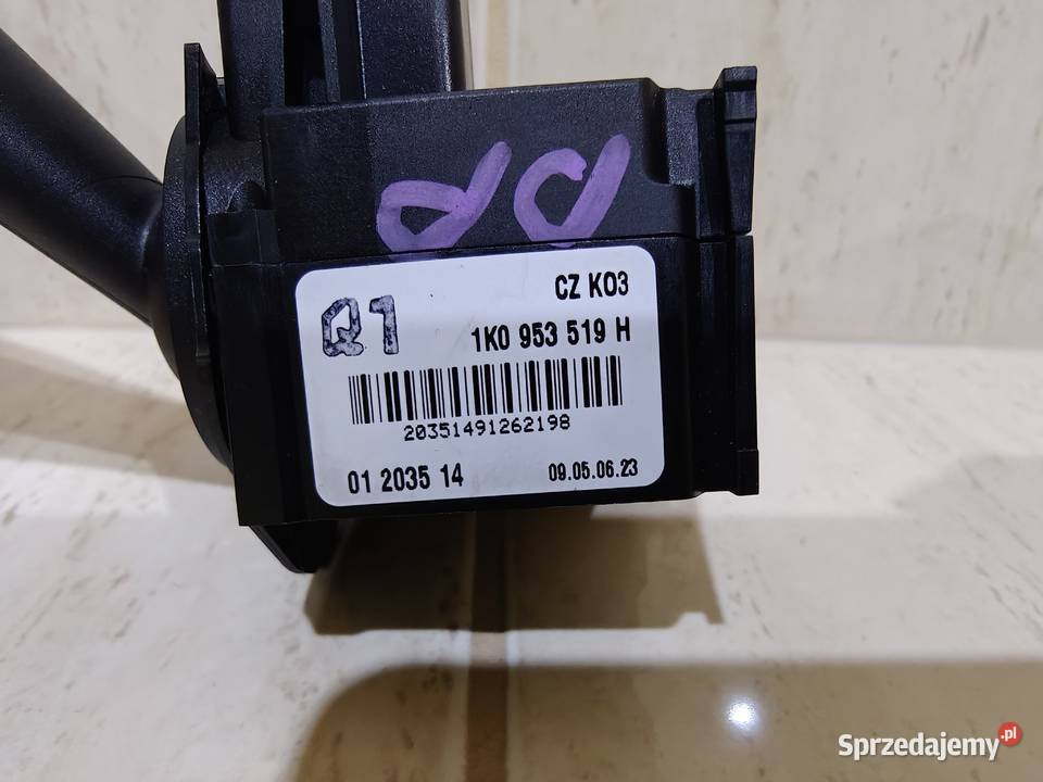 Przełącznik manetka wycieraczek VW SKODA SEAT osobowe Panele sterowania, przełączniki Zabrze sprzedam