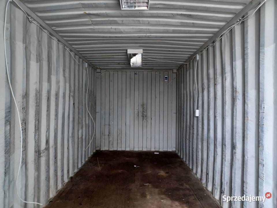 KONTENER MORSKI 20 DV INSTALACJA ELEKTRYCZNA Wrocław
