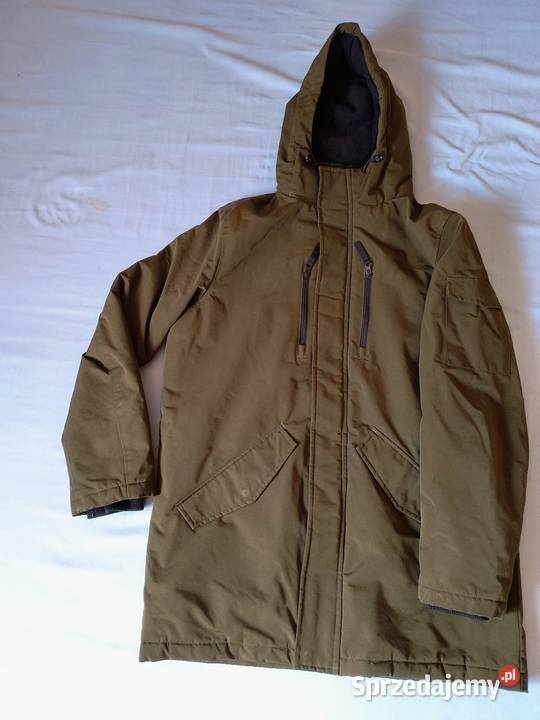 Kurtka płaszcz męska podszyta polarem mazowieckie Wyborów