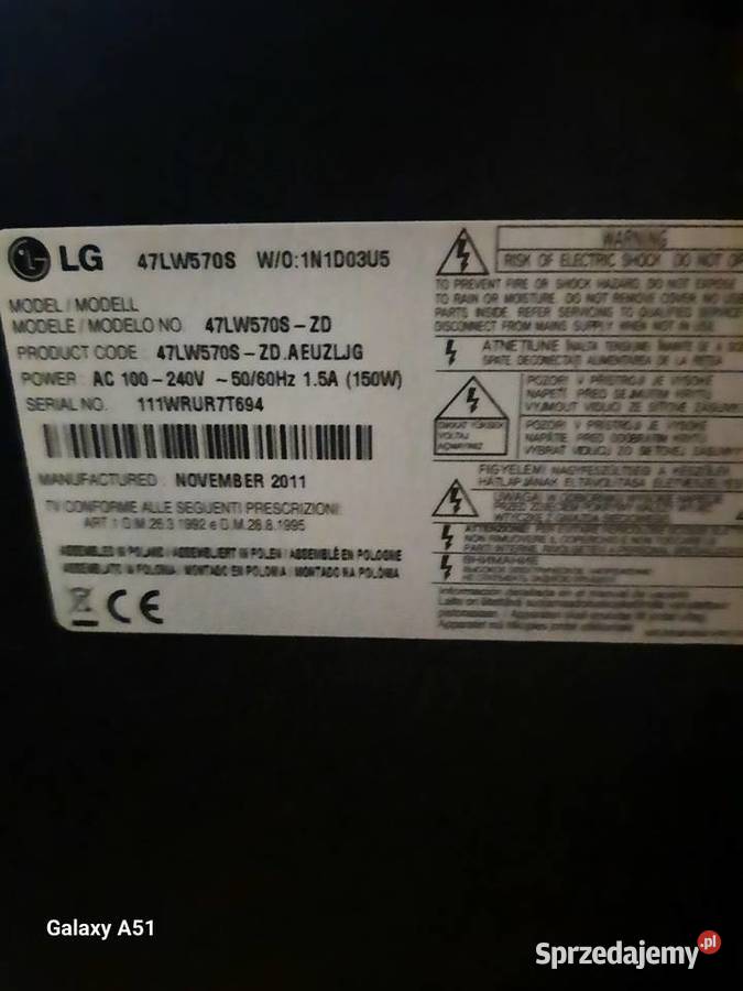 4 tv 3255 niesprawne Telewizory Brzeszcze