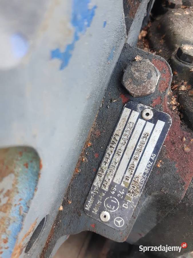 MercedesBenz V8 silnik wolnossący 1829 2529 2329 Silniki kompletne śląskie Częstochowa