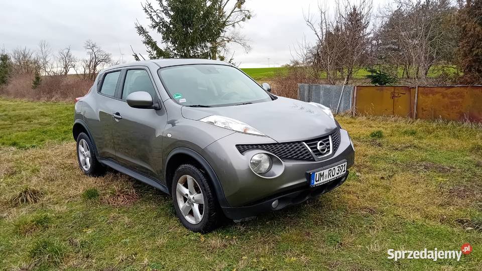 Nissan Juke bezwypadkowy dobrze wyposażony Szczecin