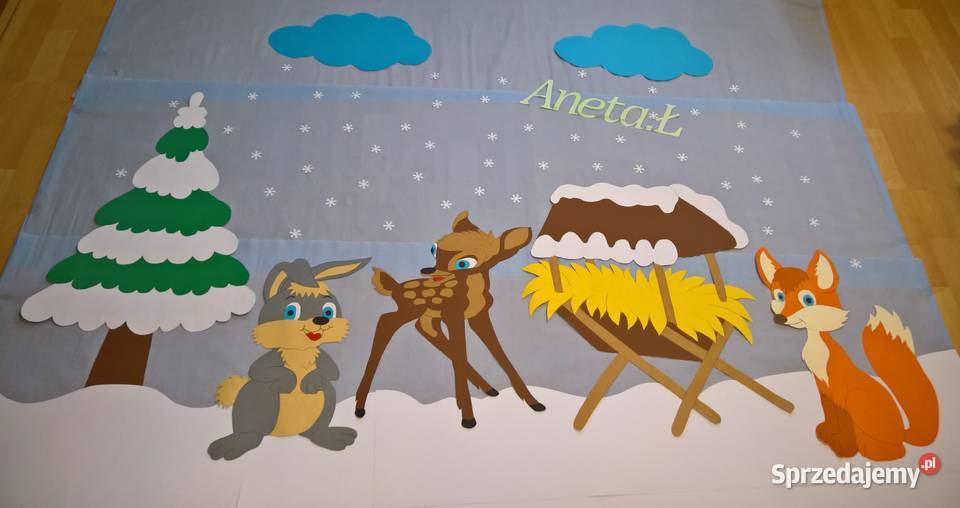 Dekoracje o tematyce zimowe z brystolu Garwolin