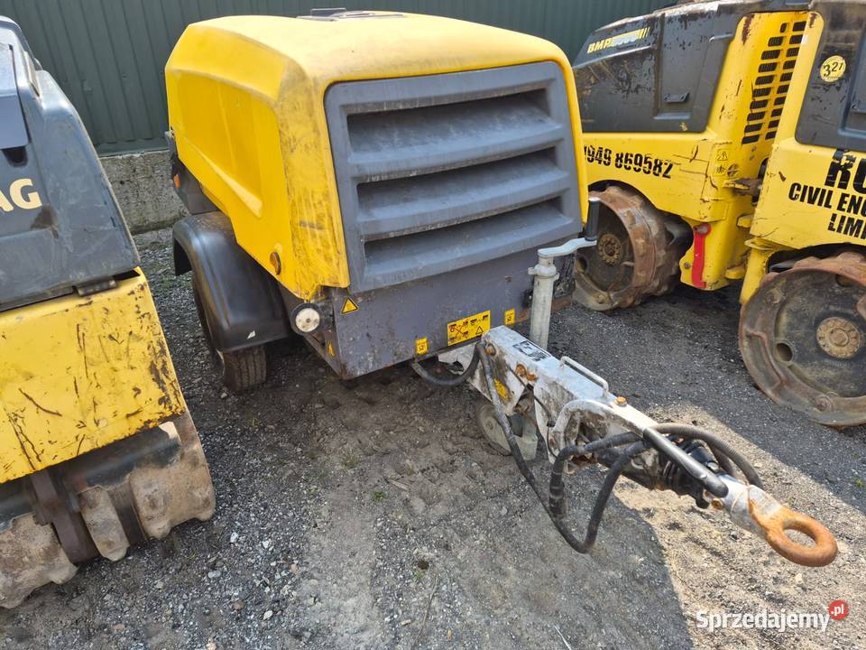 Atlas Copco XAS48 kompresor sprężarka śrubowa Maków Podhalański