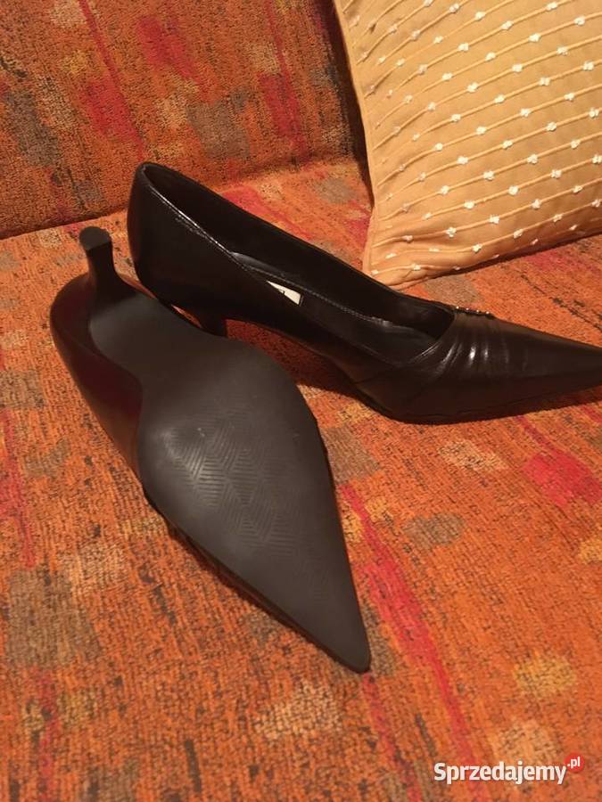 Sprzedam damskie szpilki skórzaneczarne i Kraków sprzedam