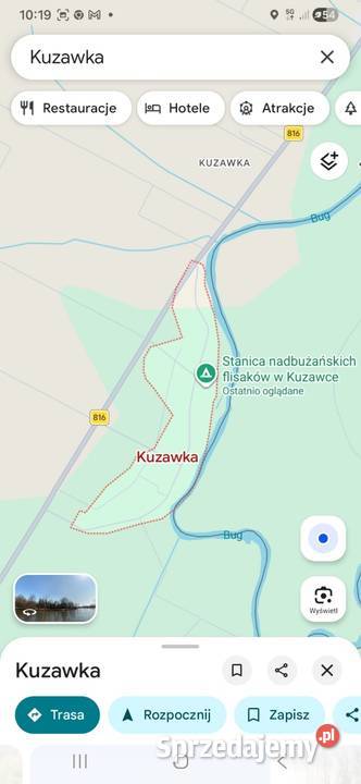 Działka budowlana bezpośrednio Kuzawka