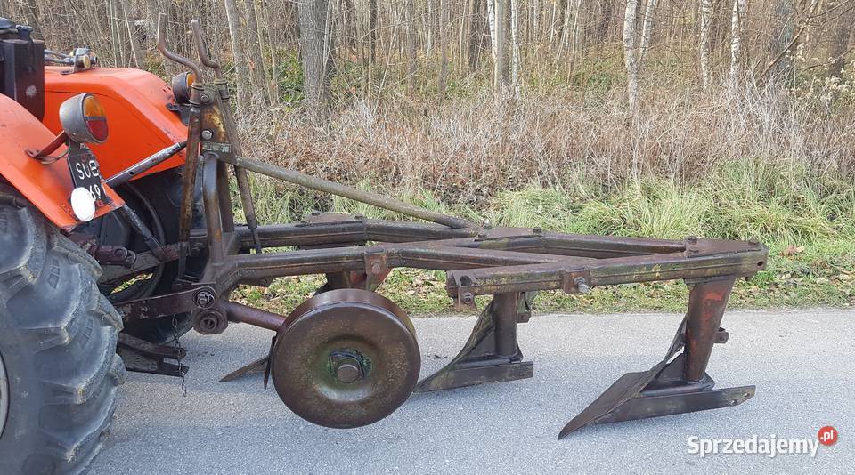 Pług 3skibowy oryginał GRUDZIĄDZ regulacja na Dąbrowa Tarnowska