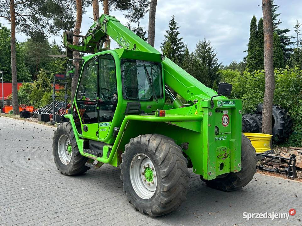MERLO P407 Manitou 731 JCB 53170 Farmer 52656 Ładowarki rolnicze Laskowiec