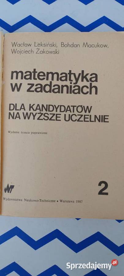 Matematyka w zadaniach 2