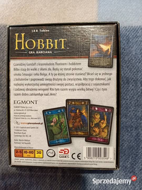 103 Hobbit gra karciana Martin Wallace Karciane Poznań