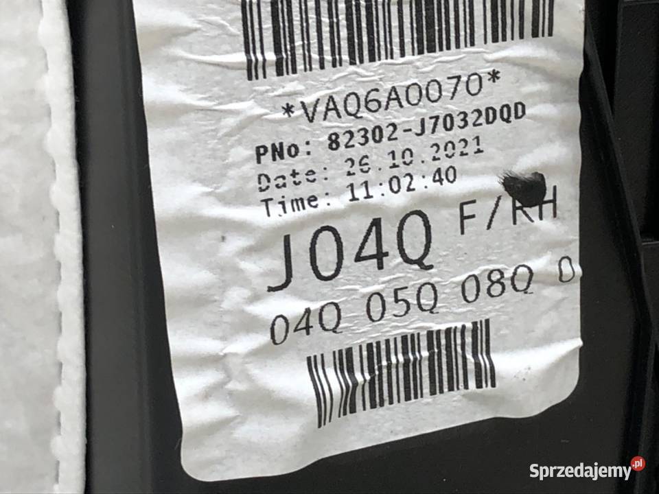 BOCZEK DRZWI PRAWY PRZÓD KIA CEED Crossover podkarpackie sprzedam