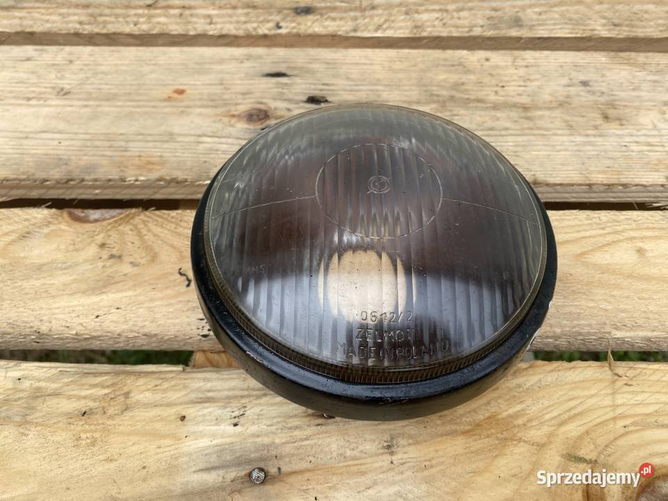 LAMPA PRZÓD WSK 125 175 ODBŁYŚNIK RAMKA SZKŁO