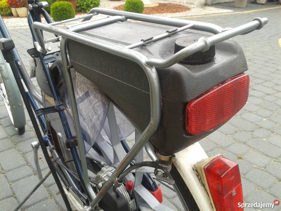 ROWER SPARTA Z SILNIKIEM SPALINOWYM SACHS CZĘŚCI sprzedam